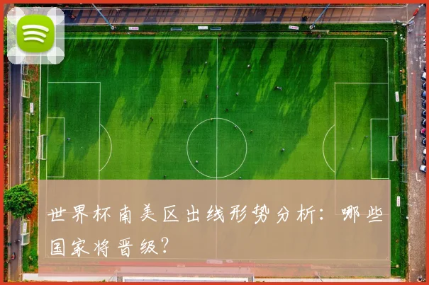 世界杯南美区出线形势分析：哪些国家将晋级？