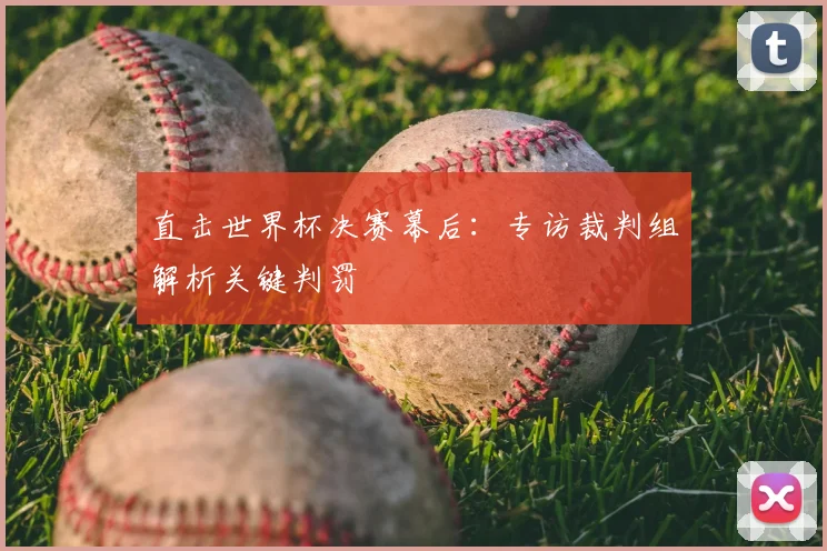 直击世界杯决赛幕后：专访裁判组解析关键判罚